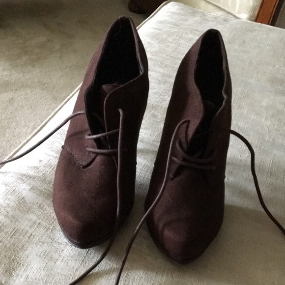 X-Appeal Derby brown ankle booties - Picture 3 of 6